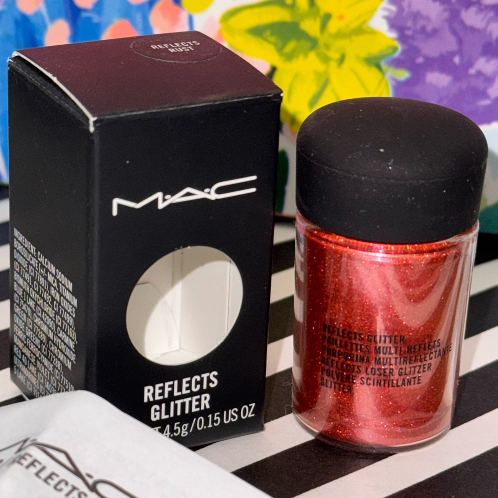NIB NWT MAC Reflects Glitter Reflects Rust Full Size 4.5g Limited Edition